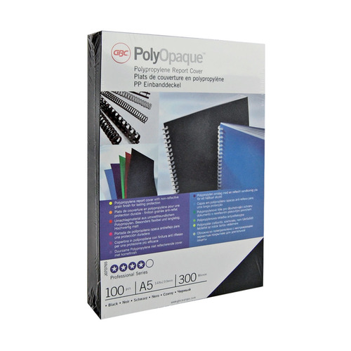 

Обложка GBC PolyOpaque, 300мм, A4, 100, темно-красный, PolyOpaque
