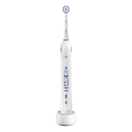 фото Электрическая зубная щетка oral-b junior smart 4, цвет: белый