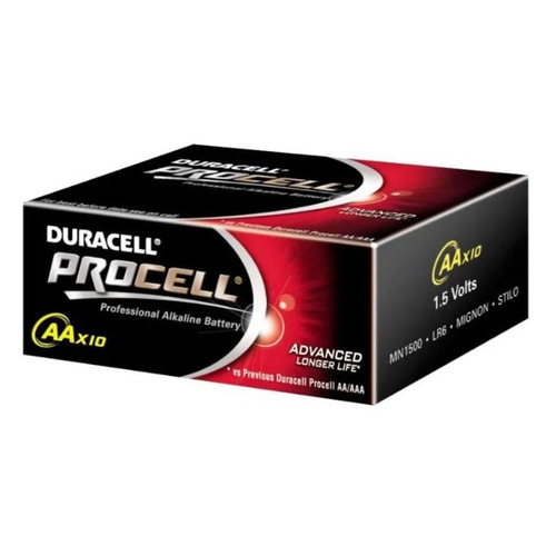 

AA Батарейка Duracell Procell LR6-10BL MN1500, 10 шт., LR6-10BL MN1500