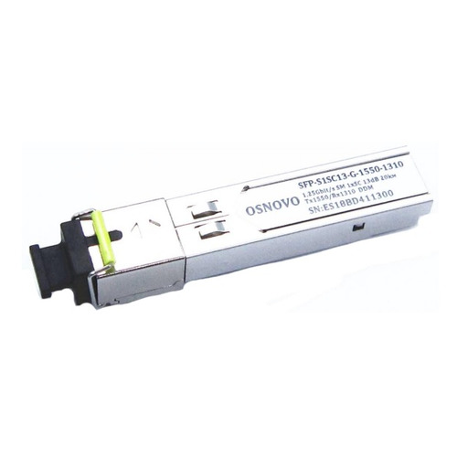

Модуль OSNOVO SFP-S1SC13-G-1550-1310, SFP-S1SC13-G-1550-1310