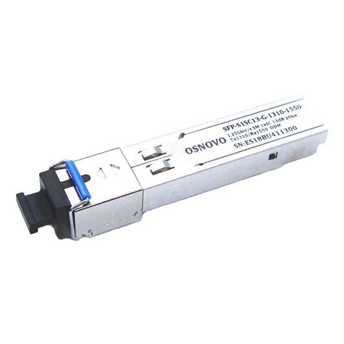 

Модуль OSNOVO SFP-S1SC13-G-1310-1550, SFP-S1SC13-G-1310-1550