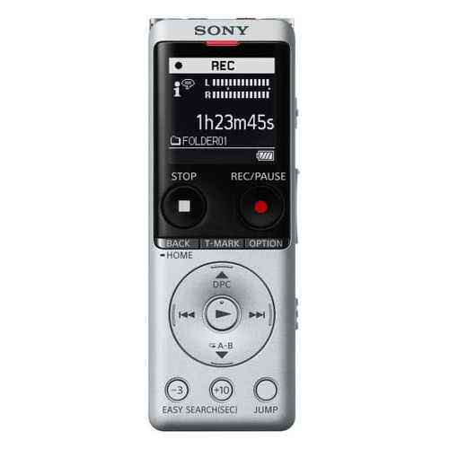 фото Диктофон sony icd-ux570s 4 gb, серебристый [icdux570s.ce7]