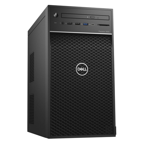 

Рабочая станция DELL Precision 3630, Intel Core i7 8700, DDR4 16ГБ, 256ГБ(SSD), AMD Radeon Pro WX 5100 - 8192 Мб, DVD-RW, Windows 10 Professional, черный [3630-5567]