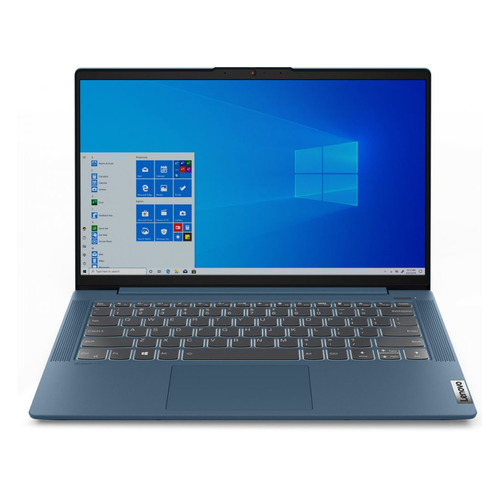 фото Ноутбук lenovo ideapad ip5 14iil05, 14", ips, intel core i3 1005g1 1.2ггц, 8гб, 256гб ssd, intel uhd graphics , windows 10, 81yh001kru, синий