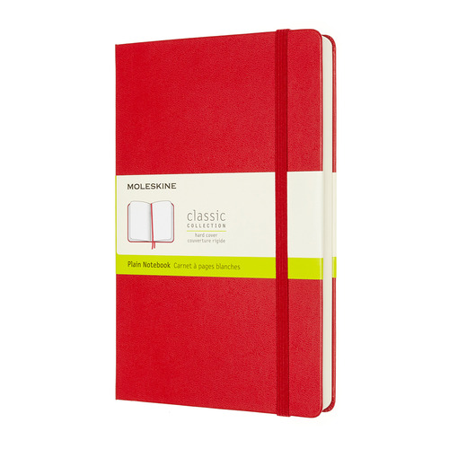 

Блокнот MOLESKINE Classic Expended, 400стр, без разлиновки, твердая обложка, красный [qp062expf2]