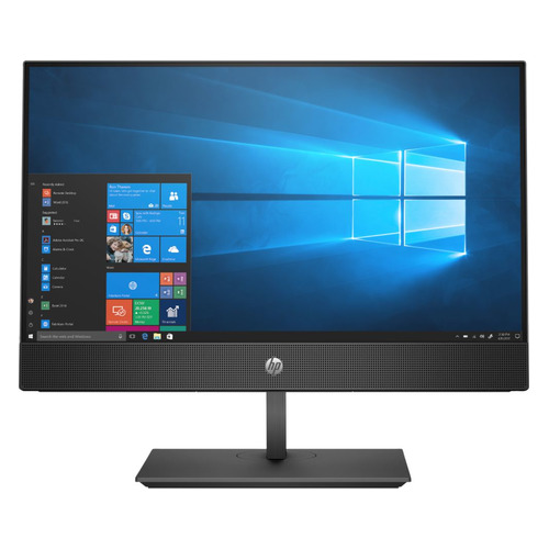 фото Моноблок hp proone 600 g5, 21.5", intel pentium gold g5420, 4гб, 500гб, 512гб ssd, intel uhd graphics 610, windows 10 professional, черный [2b441es]