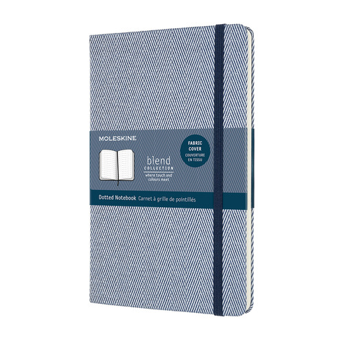 

Блокнот MOLESKINE Limited Edition, 240стр, пунктир, твердая обложка, голубой [lcbd06qp066d], Blend
