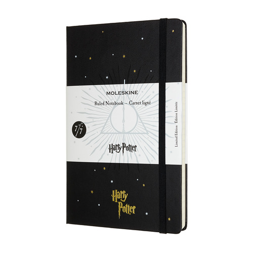 

Блокнот Moleskine LE HARRY POTTER Large 130х210мм 240стр. линейка твердая обложка черный, Harry Potter