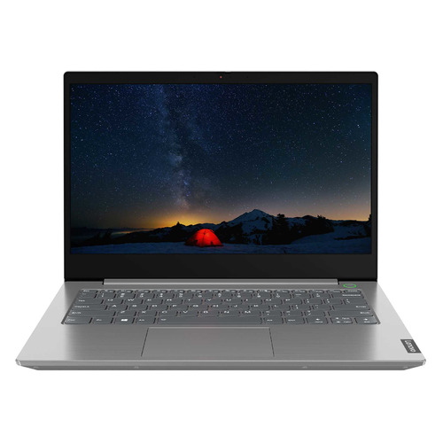 фото Ноутбук lenovo thinkbook 14-iil, 14", ips, intel core i3 1005g1 1.2ггц, 4гб, 256гб ssd, intel uhd graphics , windows 10 professional, 20sl003rru, серый