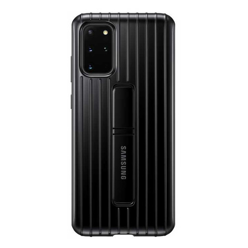 Чехол (клип-кейс) SAMSUNG Protective Standing Cover, для Samsung Galaxy S20+, черный [ef-rg985cbegru]