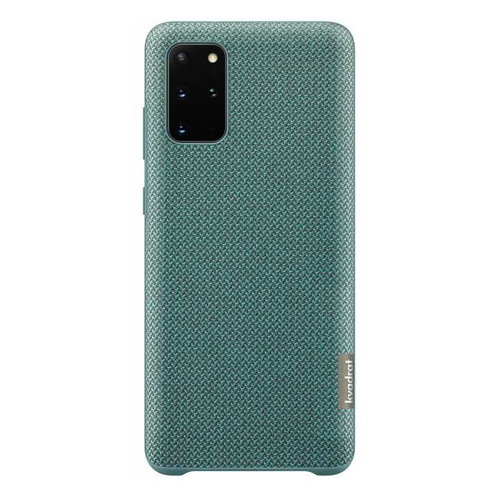 Чехол (клип-кейс) SAMSUNG Kvadrat Cover, для Samsung Galaxy S20+, зеленый [ef-xg985fgegru]