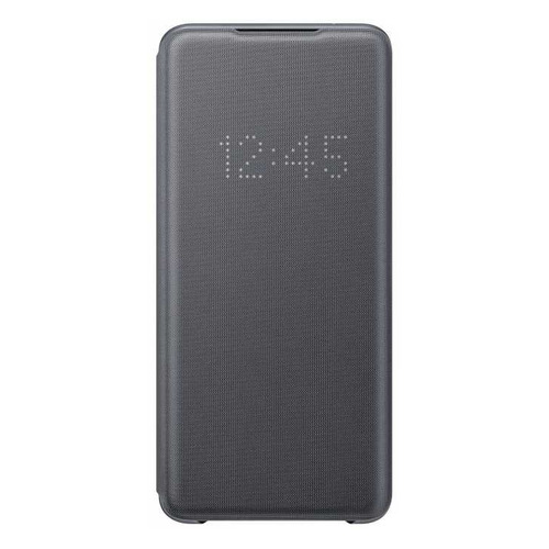 Чехол (флип-кейс) SAMSUNG Smart LED View Cover, для Samsung Galaxy S20 Ultra, серый [ef-ng988pjegru]