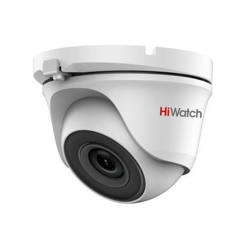 

Камера видеонаблюдения аналоговая HIWATCH DS-T123, 720p, 6 мм, белый [ds-t123 (6 mm)], DS-T123