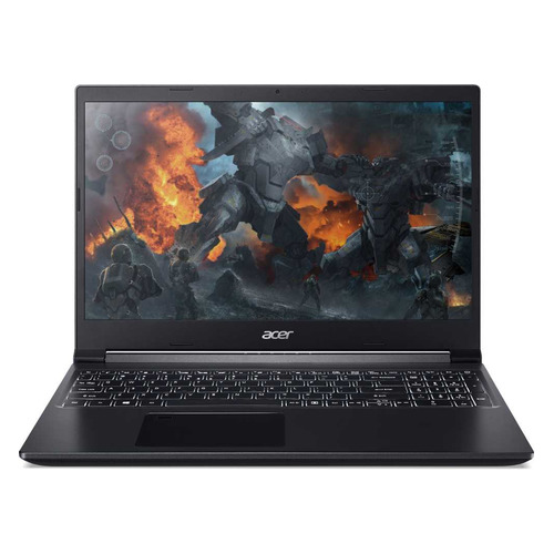 

Ноутбук ACER Aspire 7 A715-75G-59T5, 15.6", IPS, Intel Core i5 9300H 2.4ГГц, 8ГБ, 512ГБ SSD, nVidia GeForce GTX 1650 Ti - 4096 Мб, Windows 10, NH.Q88ER.007, черный