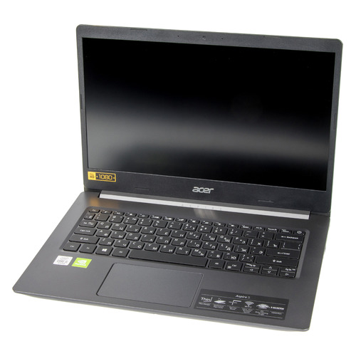 фото Ноутбук acer aspire 5 a514-52g-52fz, 14", ips, intel core i5 10210u 1.6ггц, 8гб, 1000гб, nvidia geforce mx350 - 2048 мб, linux, nx.ht2er.003, черный