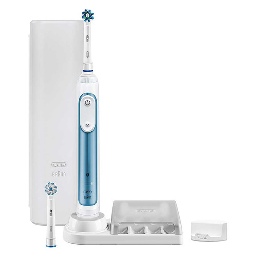 фото Электрическая зубная щетка oral-b smart 6 6000 d700.525.5xp, цвет: белый [80314370]