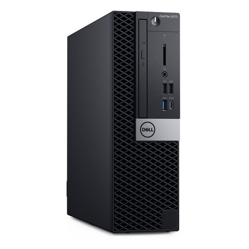 

Компьютер DELL Optiplex 5070, Intel Core i5 9500, DDR4 8Гб, 256Гб(SSD), Intel UHD Graphics 630, DVD-RW, Linux Ubuntu, черный [5070-1984]