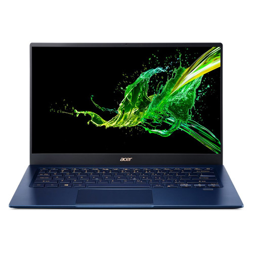 

Ультрабук ACER Swift 5 SF514-54GT-77G8, 14", IPS, Intel Core i7 1065G7 1.3ГГц, 16ГБ, 1ТБ SSD, NVIDIA GeForce MX350 - 2048 Мб, Windows 10, NX.HU5ER.004, синий, SF514-54GT-77G8