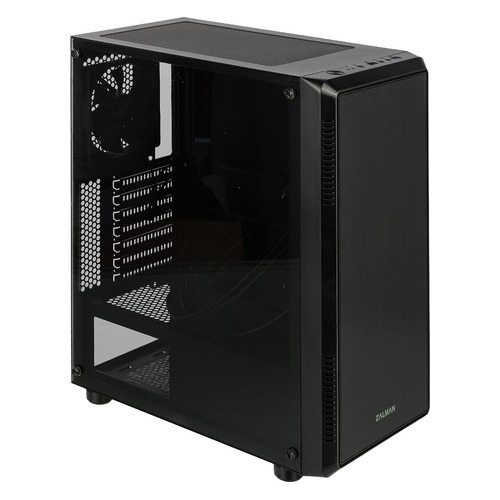 

Корпус ATX Zalman S4, Midi-Tower, без БП, черный [s4 black], S4