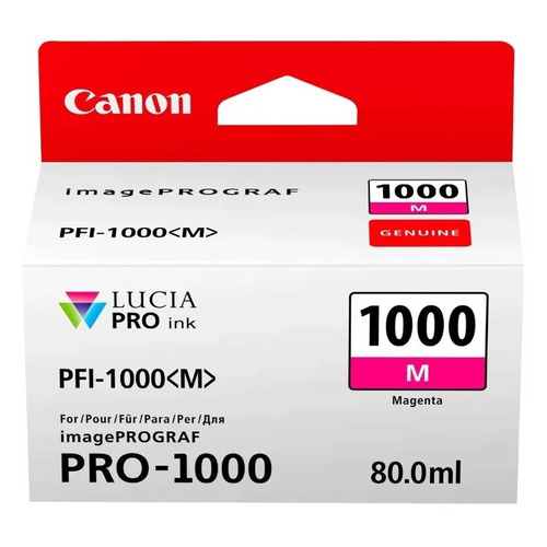 

Картридж CANON PFI-1000 M, пурпурный [0548c001]