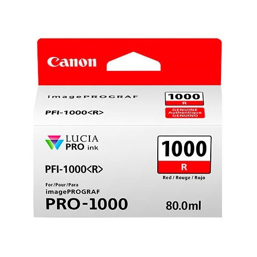 

Картридж CANON PFI-1000 R, красный [0554c001]