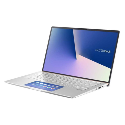 фото Ноутбук asus zenbook ux434fac-a5398r, 14", ips, intel core i7 10510u 1.8ггц, 16гб, 1тб ssd, intel uhd graphics 620, windows 10 professional, 90nb0mq6-m08000, серебристый