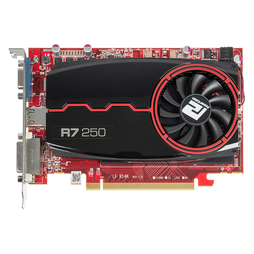 

Видеокарта POWERCOLOR AMD Radeon R7 250 , AXR7 250 2GBD3-DH, 2ГБ, DDR3, Ret, AXR7 250 2GBD3-DH