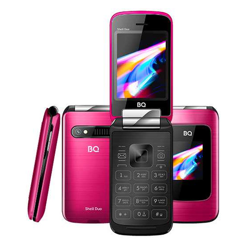 фото Мобильный телефон bq shell duo 2814, розовый