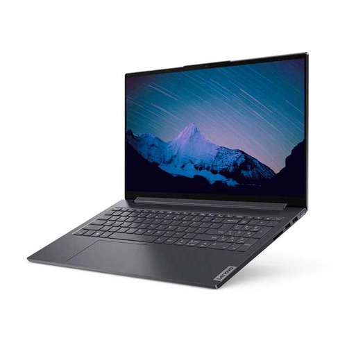 фото Ноутбук lenovo yoga slim7 15iil05, 15.6", ips, intel core i5 1035g4 1.1ггц, 8гб, 256гб ssd, intel iris plus graphics , windows 10, 82aa0029ru, серый