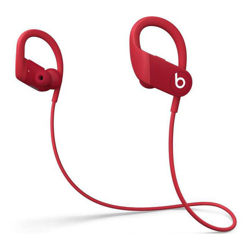 фото Наушники с микрофоном beats powerbeats high-performance, bluetooth, вкладыши, красный [mwnx2ee/a]