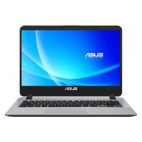 

Ноутбук ASUS VivoBook X407UA-BV388, 14", Intel Core i3 7020U 2.3ГГц, 4Гб, 1000Гб, Intel HD Graphics 620, Endless, 90NB0HP1-M12280, серый