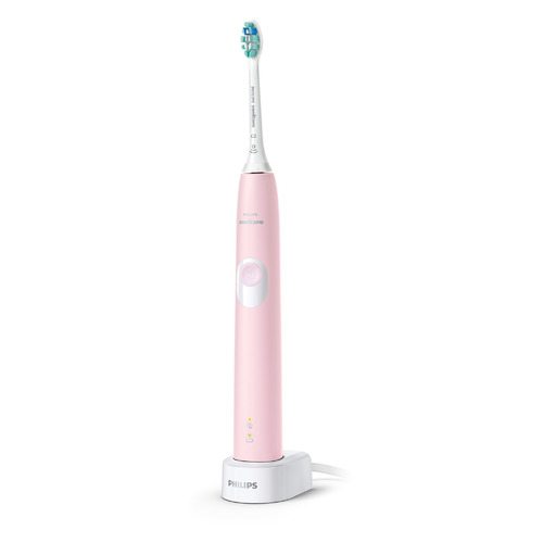 фото Электрическая зубная щетка philips sonicare protectiveclean hx6806/04, цвет: розовый