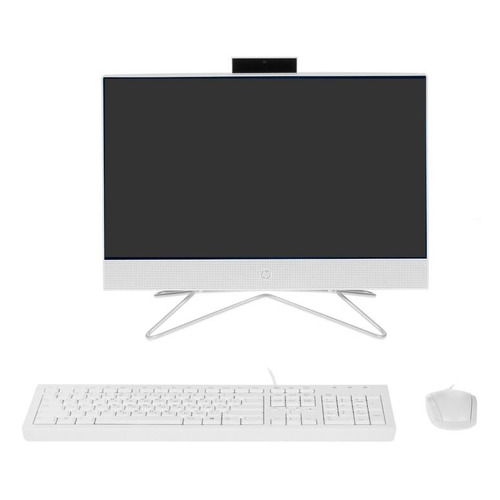 фото Моноблок hp 200 g4, 21.5", intel core i3 10110u, 4гб, 1000гб, intel uhd graphics, dvd-rw, free dos, белый [9ug58ea]