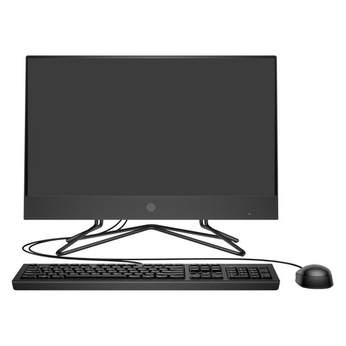 фото Моноблок hp 200 g4, 21.5", intel core i3 10110u, 4гб, 1000гб, intel uhd graphics, dvd-rw, free dos, серый [9ug59ea]