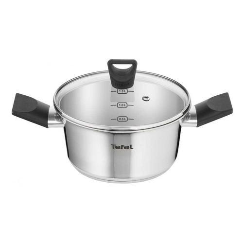 фото Кастрюля tefal simpleo b9054374, 2л, с крышкой, стальной [2100115458]