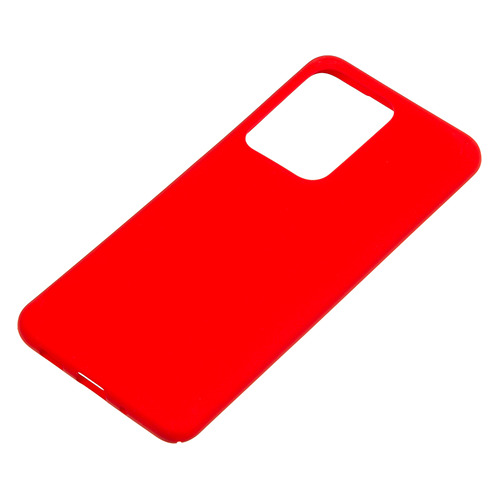 фото Чехол (клип-кейс) borasco hard case, для samsung galaxy s20 ultra, красный [38650]