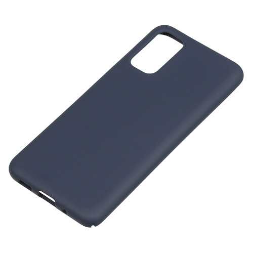 фото Чехол (клип-кейс) borasco hard case, для samsung galaxy s20, синий [38648]