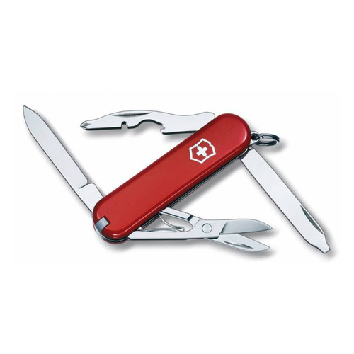 фото Складной нож victorinox rambler, 10 функций, 58мм, красный