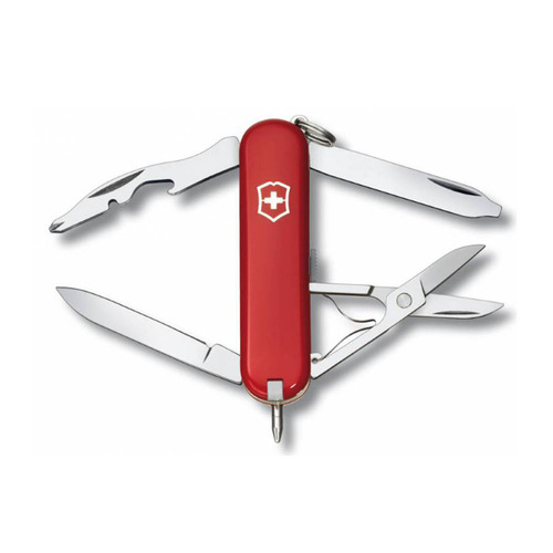 

Складной нож Victorinox Manager, функций: 10, 58мм, красный , коробка подарочная [0.6365.r], Manager