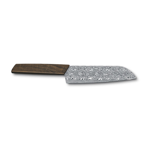 фото Нож кухонный victorinox swiss modern santoku damast (6.9050.17j20) стальной сантоку лезв.170мм пряма