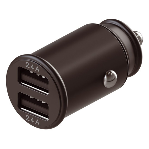 

Автомобильное зарядное устройство INTERSTEP 72101, 2xUSB, 2.4A, черный