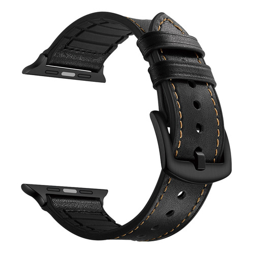 

Ремешок Lyambda Antares для Apple Watch Series 3/4/5/6/SE черный (LWA-10-44-BK), Lyambda Antares