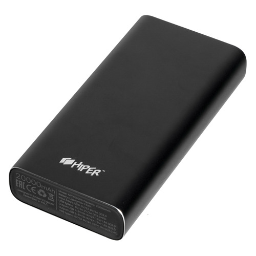 фото Внешний аккумулятор (power bank) hiper mpx20000, 20000мaч, черный