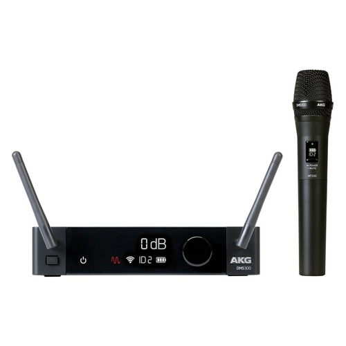 

Радиосистема AKG DMS300 Vocal Set Digital, черный [5100252-00], DMS300 Vocal Set Digital