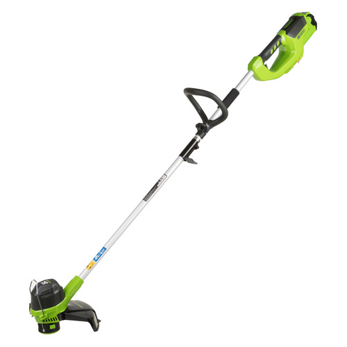 

Триммер электрический GREENWORKS G40LTK2, аккумуляторный, 40В, 2Ач [2101507ua], G40LTK2