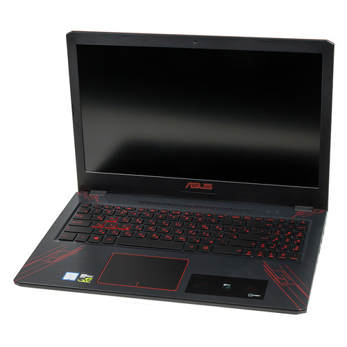 

Ноутбук ASUS FX570UD-DM191T, 15.6", Intel Core i7 8550U 1.8ГГц, 8Гб, 1000Гб, nVidia GeForce GTX 1050 - 2048 Мб, Windows 10, 90NB0IX1-M02510, черный/красный