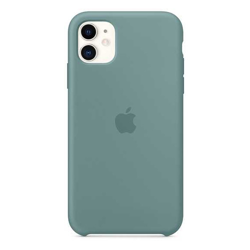 

Чехол (клип-кейс) APPLE Silicone Case, для Apple iPhone 11, дикий кактус [mxyw2zm/a]