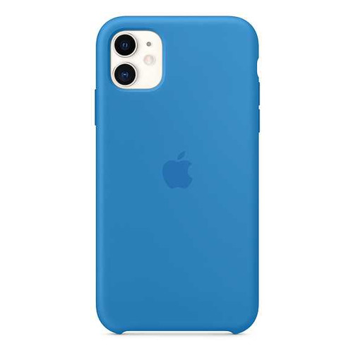 

Чехол (клип-кейс) APPLE Silicone Case, для Apple iPhone 11, cиняя волна [mxyy2zm/a], Silicone Case