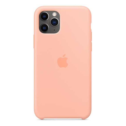 Чехол (клип-кейс) APPLE Silicone Case, для Apple iPhone 11 Pro, розовый грейпфрут [my1e2zm/a]