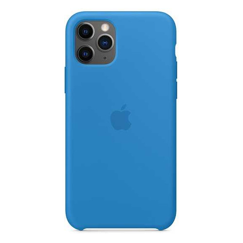 

Чехол (клип-кейс) Apple Silicone Case, для Apple iPhone 11 Pro, синяя волна [my1f2zm/a], Silicone Case